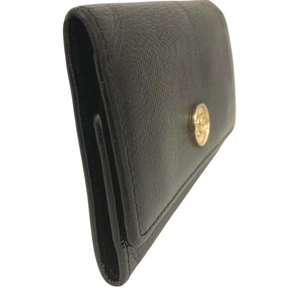 CHANEL Coco Button Leather 6 Ring Key Case Black/7BK0307 - Picture 3 of 9